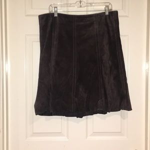 June suede skirt